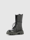 Botas com Atacadores em Preto